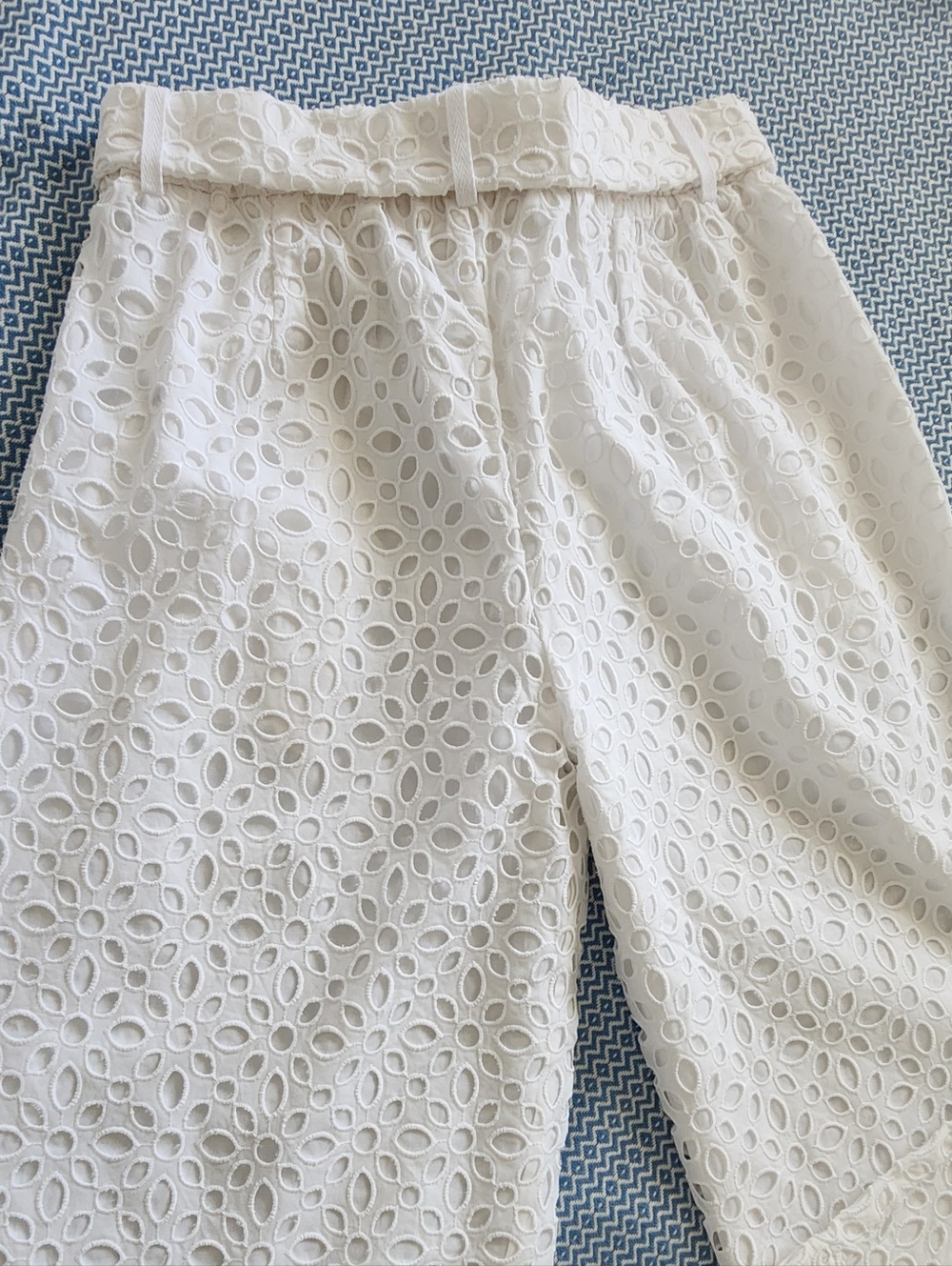 J. Crew Eyelet Cropped Pants - Picture 7 of 12